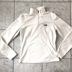 The North Face White Quarter Zip